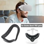 Waterproof Pu Leather Cushion Face Cover Eye Foam Mask Pad For Oculus Quest 2 Vr