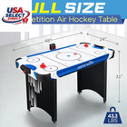 48  Air Hockey Game Table With Digital Led Scoreboard   Accessories