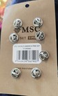 Msc Cruise Line Ship Inaugural 5 Pin Set Silver Tone Metal World America Nwt 