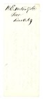 1869 Letter From H e  Metcalf   Co  Regarding Corn And Flour Prices     Providence