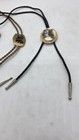 Vintage Lot Of 3 Metal Western Bolo Ties   Stones  Horse Men Woman