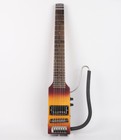 Electric Silent Travel Guitar Ultra Short Scale Length Headless Portable