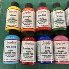 Angelus Brand Acrylic Leather Paint  - 4 Fl oz Pick A Color 