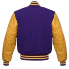 Woman   Man Letterman Bomber Vintage Collage Varsity Jacket Wool   Leather
