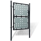Black Single Door Fence Gate 39 4 x68 9 