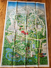 Vintage Ultra-rare  action Park  Waterproof Theme Park Map- Vernon  Nj- 1983