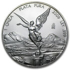 2009 Mexico Libertad 1 Oz Bu Mexican Silver Coin In Plastic Capsule