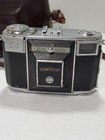 Zeiss Ikon Contessa Vintage Folding Camera W  Leather Case Germany Untested 