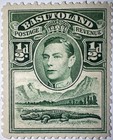 Travelstamps  1938 Basutoland Stamps Sg  18 - 1 2d Kgvi   Crocodile - Mogh