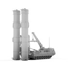 1 48 Russian S-300v 9a84 Missile Launcher Vehicle Painted Model