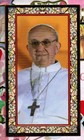 Pope Francis I With Prayer For The Pope - Gold Trim  Paperstock 