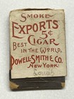 Antique Export Cigar Matchbook Diamond Match Company Rare Scarce Find