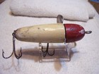 062025 Vintage Pflueger Globe Lure  Lure 3 5  Rw Bulldog Logo On Lip