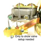 Prebent Galfan Coat Brake Line Runs From Prop Valve To Rear Axle Hose 68-74 Nova