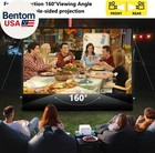 Inflatable Projector Screen I Air-tight No-blower Design made From Tpu Tarpaulin