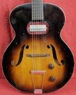 Vintage  Harmony Model H51 Archtop Electric acoustic W  Gibson P u   Case