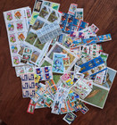 Large Lots Of Us Charity Stamps  Christmas Easter Seals   Others 1930 s-1990 s 