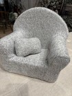 Gray Newborn Baby Photography Prop Posing Mini Sofa Arm Chair   Pillow