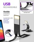 Bookmark Book Light Clip On 8 Led Reading Light Black