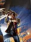 Back To The Future 11x Cast Signed 11x17 Poster-fox  Lloyd   9  jsa   Opix Coa 