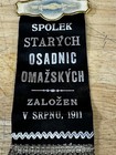 Historical Old Settlers Association Czech 1911 Rare Pin Ribbon Medal Badge