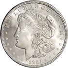 1921 Us Morgan Silver Dollar  1 - Ngc Ms63 - Random Label