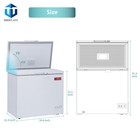 Westlake 7 Cu ft Chest Freezer Deep Freezer With Lock Csa Listed White