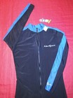 Neosport Full Body Front Zip Wetsuit 50  Uv Shield Black Blue Men Sz Xl New  