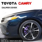Purple Aluminum Caliper Covers For Toyota Camry Rav4 2019-2026 Set 4