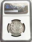 1954 Silver Canada 50 Cents Queen Elizabeth Ii Coin Ngc Proof Like 66
