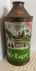 Old Style Lager Beer  Cone Top Beer Can La Crosse Wis