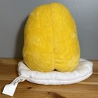 Sanrio Gudetama The Lazy Egg Sitting Up 7  Plush Toy Yellow White