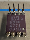 Two Led Hexadecimal Display Hp Hdsp-0771 - Nos  - Glass Sealed - Two Units