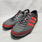 Adidas Adi5 Xvsx Soccer Shoes Gray Orange Turf Sneaker G40566 Men s Size 13