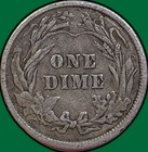 1900 Barber Dime Choice Very Fine Vf  Coin  35708