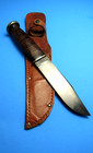 Wwii Ww2 Ka Bar Blued Blade Usn Mark 1 Fighting Knife In Exc  Unused Cond