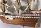 Vintage Large Model Wooden Ship Mayflower 31  X 25 
