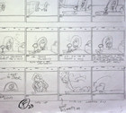 The Wild Thornberrys 1998 John Fountain Signed Hand Drawn Storyboard Page  iz