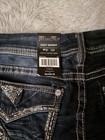 Miss Me Easy Skinny Jeans W31 L31 Nwt Dark Wash Mid Rise Embellished Pockets 