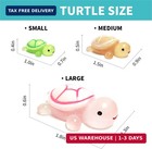 30 Pcs 3-size Mini Resin Turtle Figurines Large Medium Tiny Sea Animal Toys