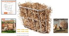 Space-saving 18 5 Gallon Hay Feeder Rack For Multiple Outdoor Livestock Feeding