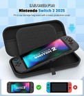 Carrying Case For Nintendo Switch 2  2025   Hard Shell Travel Pouch  10 Slots