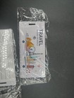 Travel Luggage Bag Tag Plastic Suitcase Baggage Office Label  White