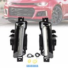 Drl Fog Lights Daytime Running Lamp L r For 2016-2023 24 Chevy Camaro Zl1 Ls Lt