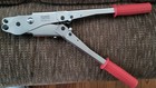 Vulkan Lokring Hmrk-v Manual Hand Tool With 2 Hinged Handles  no Jaws Included