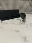 Cubitts Cirrus Aviator Sunglasses Green Metal Frame Tinted Lenses