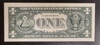 1969 D One Dollar Federal Reserve Note  1 - Miscut   Misaligned  Error   92311