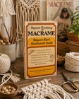 Vintage Macrame Square Knot Handicraft Guide Raoul Graumont Craft Book Pb