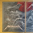Metallica Poster - Nate Dino - Arlington Tx - At t Stadium 2023 - Se Reg Set