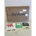 24 x16  Guardmate Blank Acrylic Dry-erase Board Clear  Wall-mount With Markers
